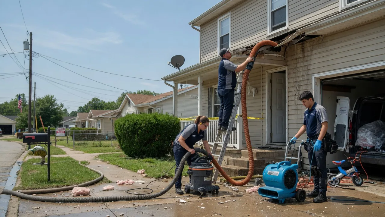 Water Damage Restoration in Milan, IN near me